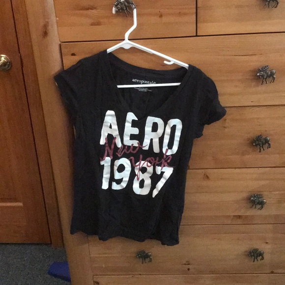 T-shirt Enfant Aeropostale – Bleu – NYC Crew – Taille 6 – 100% Coton – Neuf
